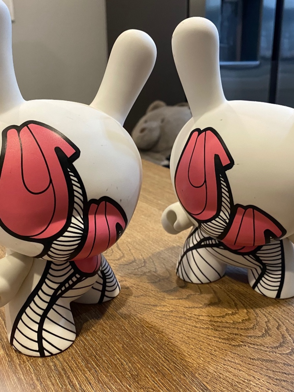 KID ROBOT Dunny 8 inch by UK artist Insa RARE!! Set of 2